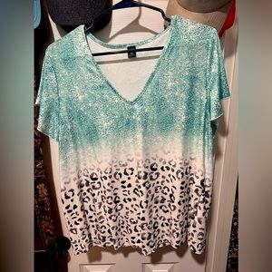 Leopard woman shirt